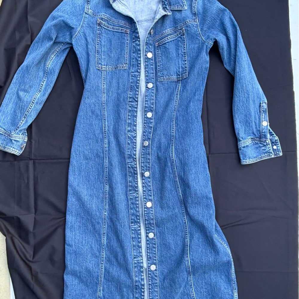 GAP Blue Denim Dress